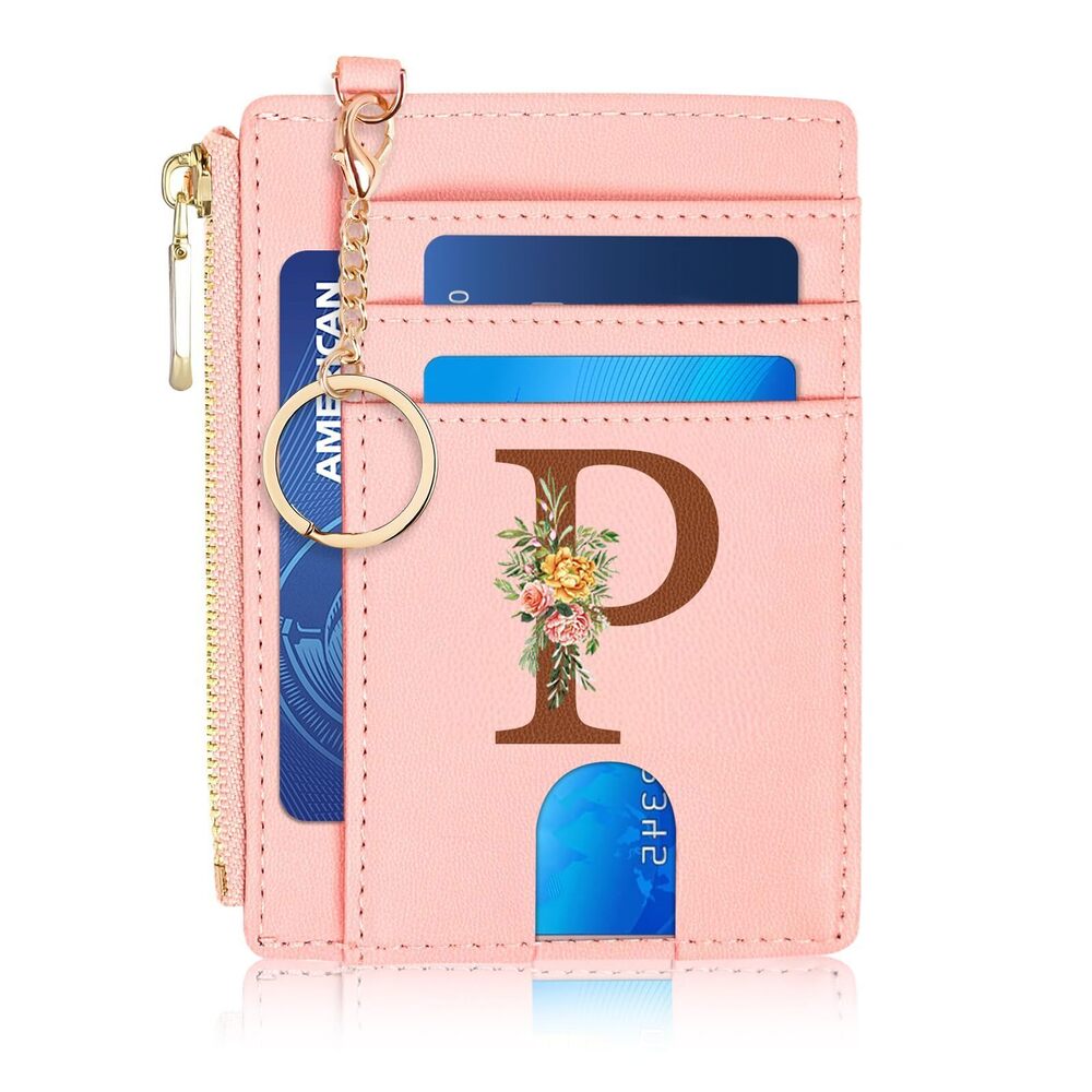 2162 Slim Wallet , Credit Card Holder RFID Small Mini Card Case Front